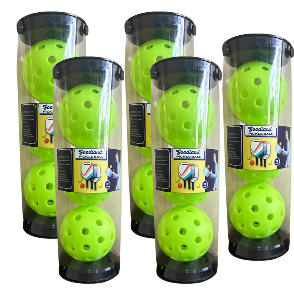 Outdoor/Indoor 3 Ball Pickleball Set